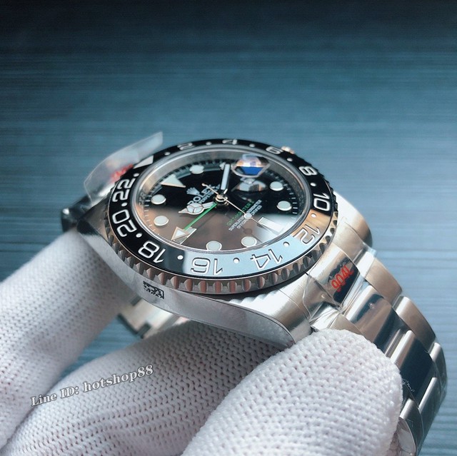劳力士手表 Rolex格林尼治型 116710 N厂超级复刻ROLEX男士腕表 两地时间腕表 gjs1619